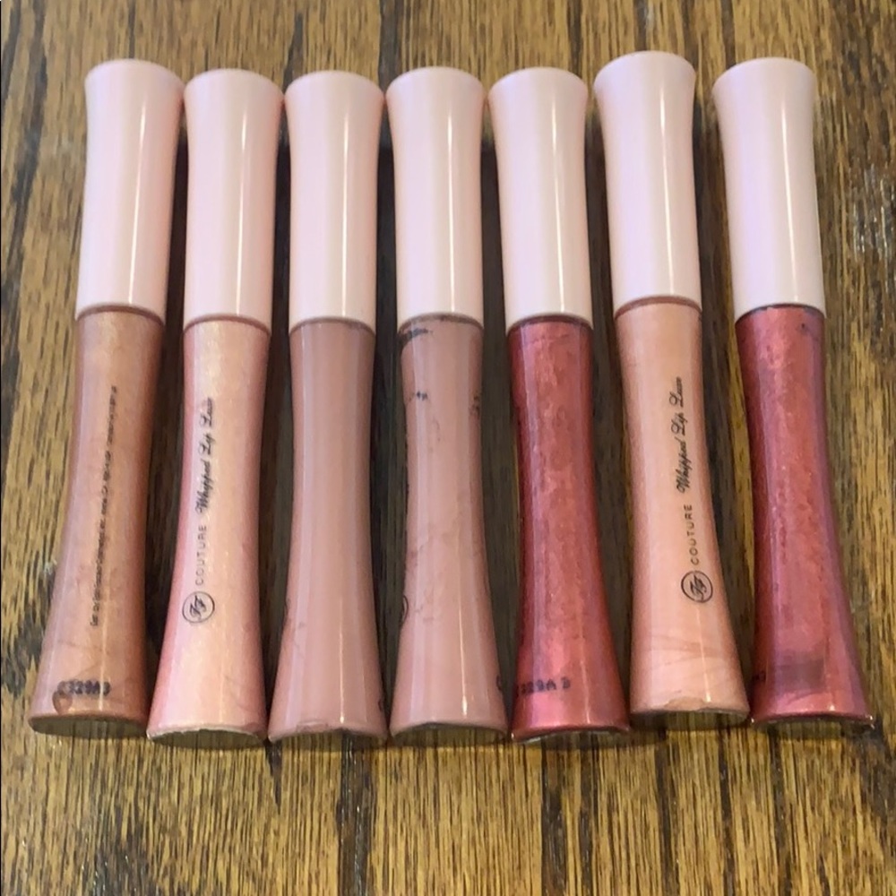 Lot of 7 Vintage Too Faced Whipped Lip Lux